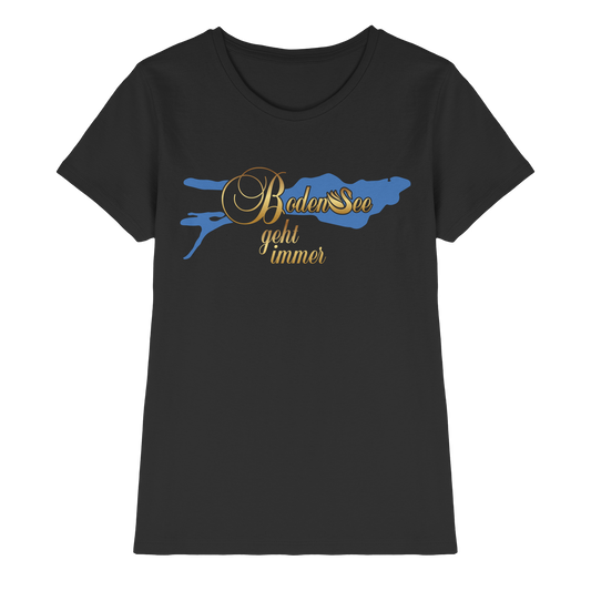 Bodensee geht immer - Ladies Premium Shirt