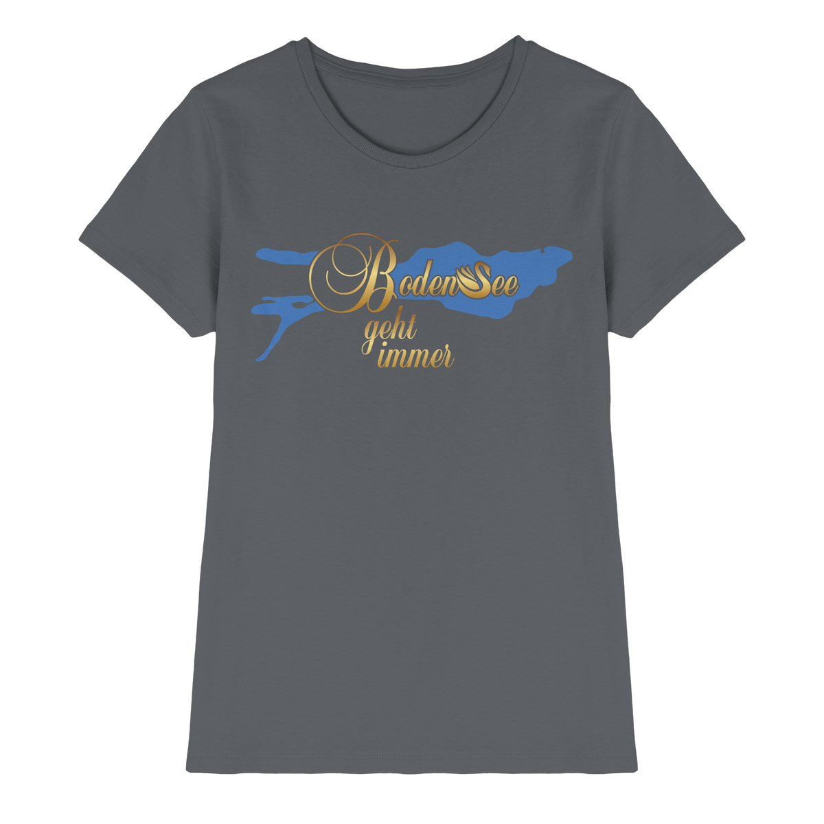 Bodensee geht immer - Ladies Premium Shirt