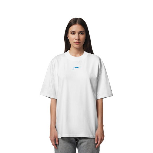 Bodenseehauch Wal Oversize Shirt Unisex
