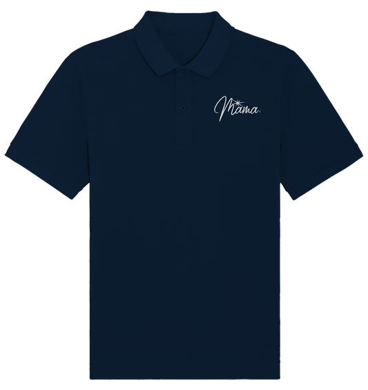 mama weiß - Organic Poloshirt (Stick)