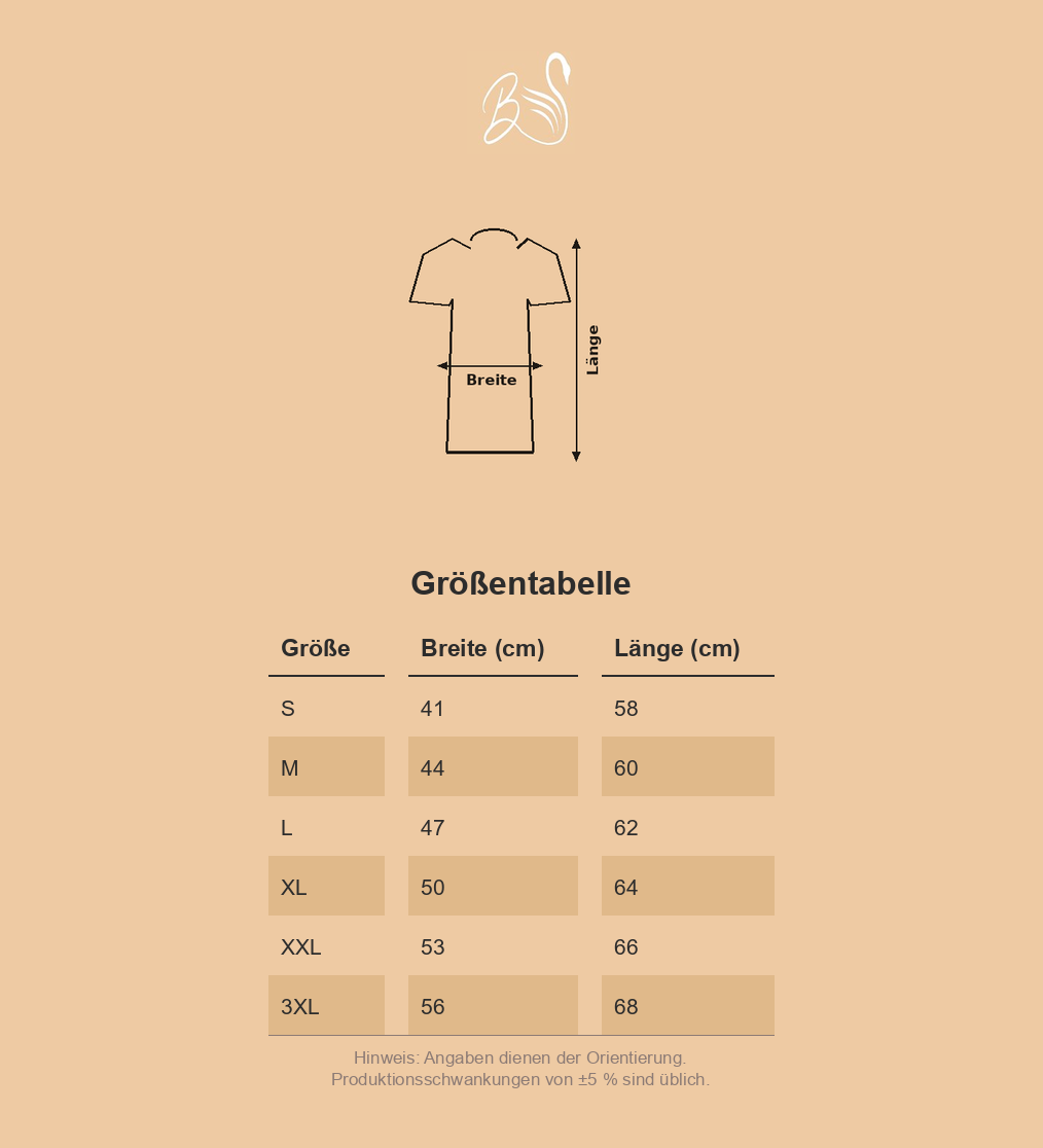 Größentabelle