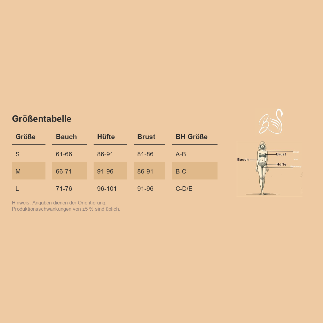 Größentabelle