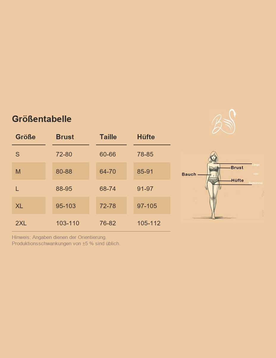 Größentabelle
