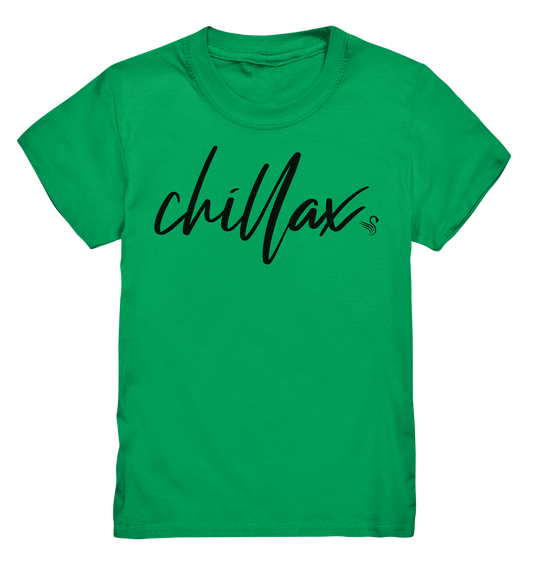 chillax Kinder T-Shirt gelb