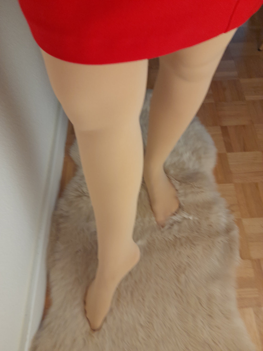 Strumpfhose Winter,  fleece strumpfhose hautfarben, hält deine Beine immer warm