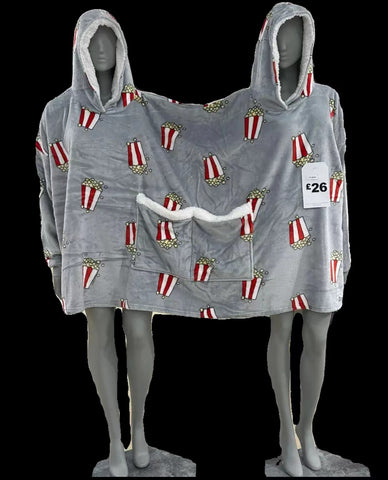 Popcorn Double Home Pajamas Creative Niche Design