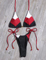 Bikini Damen  Triangel Print
