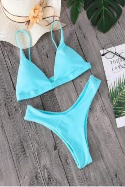 Bikini Damen – Trendfarben Hellblau