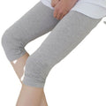 Cropped Leggings Plissee Baumwolle