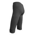 Cropped Leggings Plissee Baumwolle