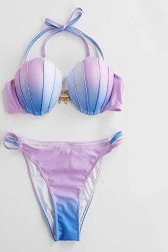 Bikini Coquillage Damen – Muschel-Design vorne
