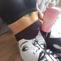 Leggings Muster (Ich liebe Squats)