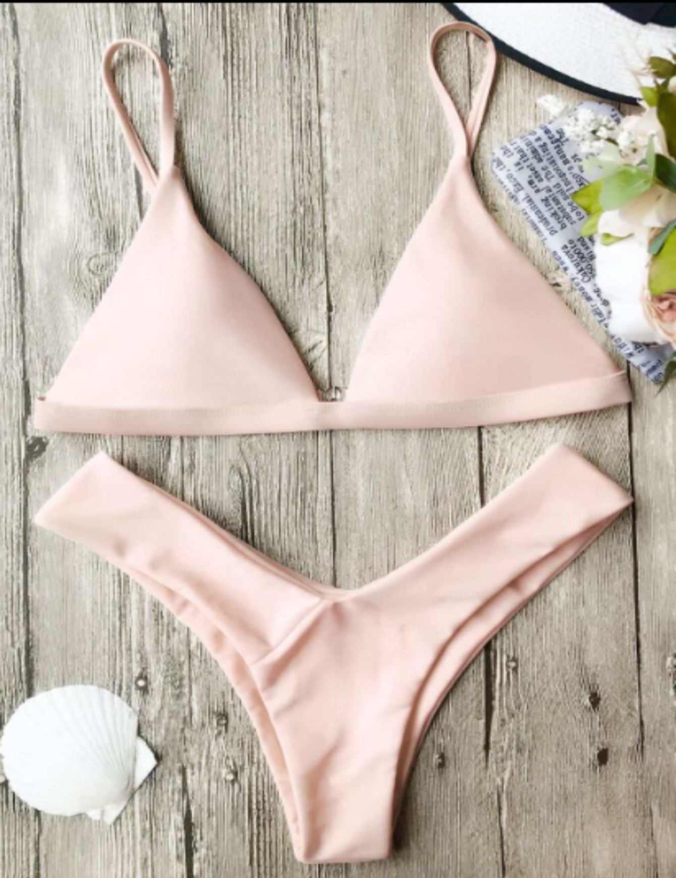 Bikini Damen – Trendfarben Rose