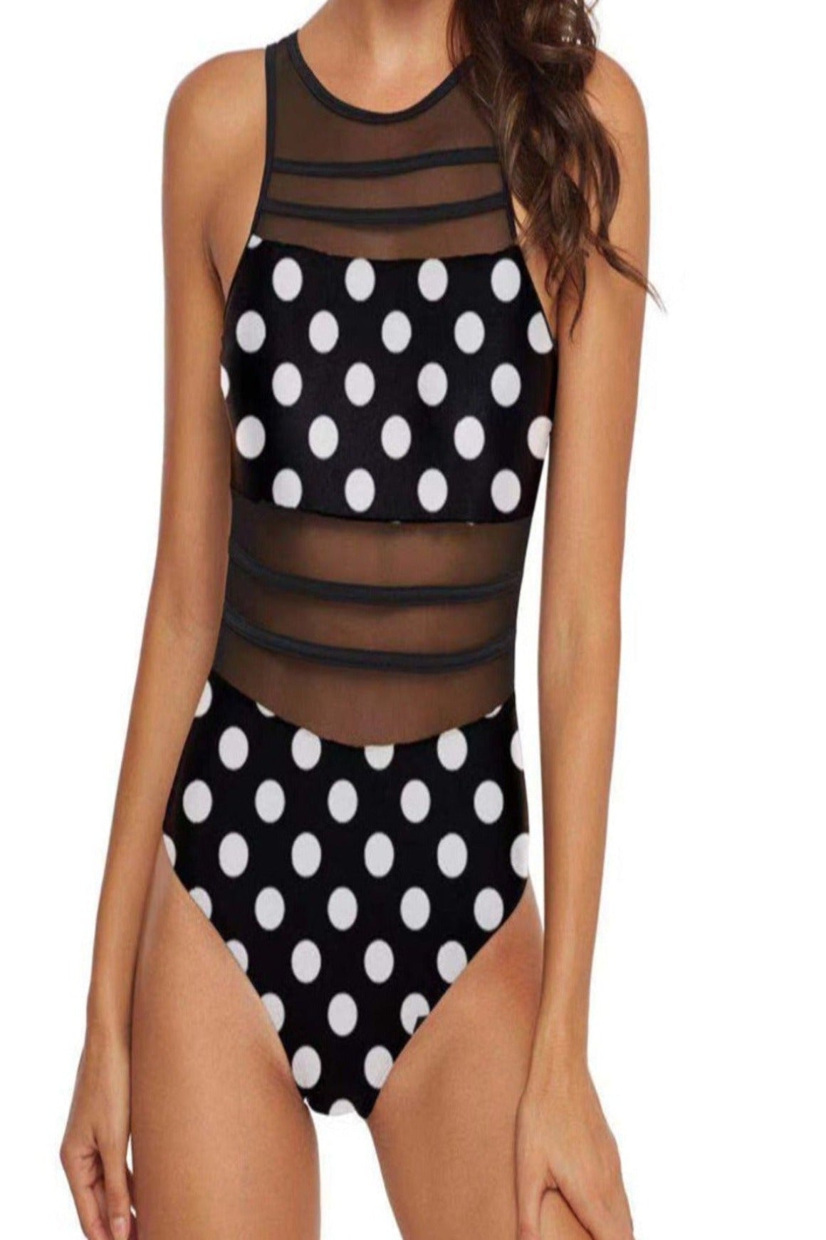 Badeanzug Damen freier Rücken