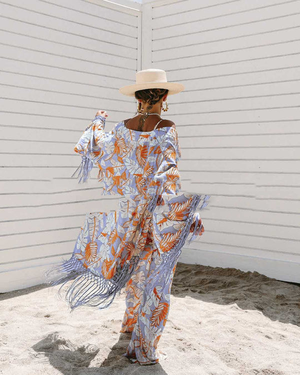 Long Sleeve Floral Sun Protection Shirt Women