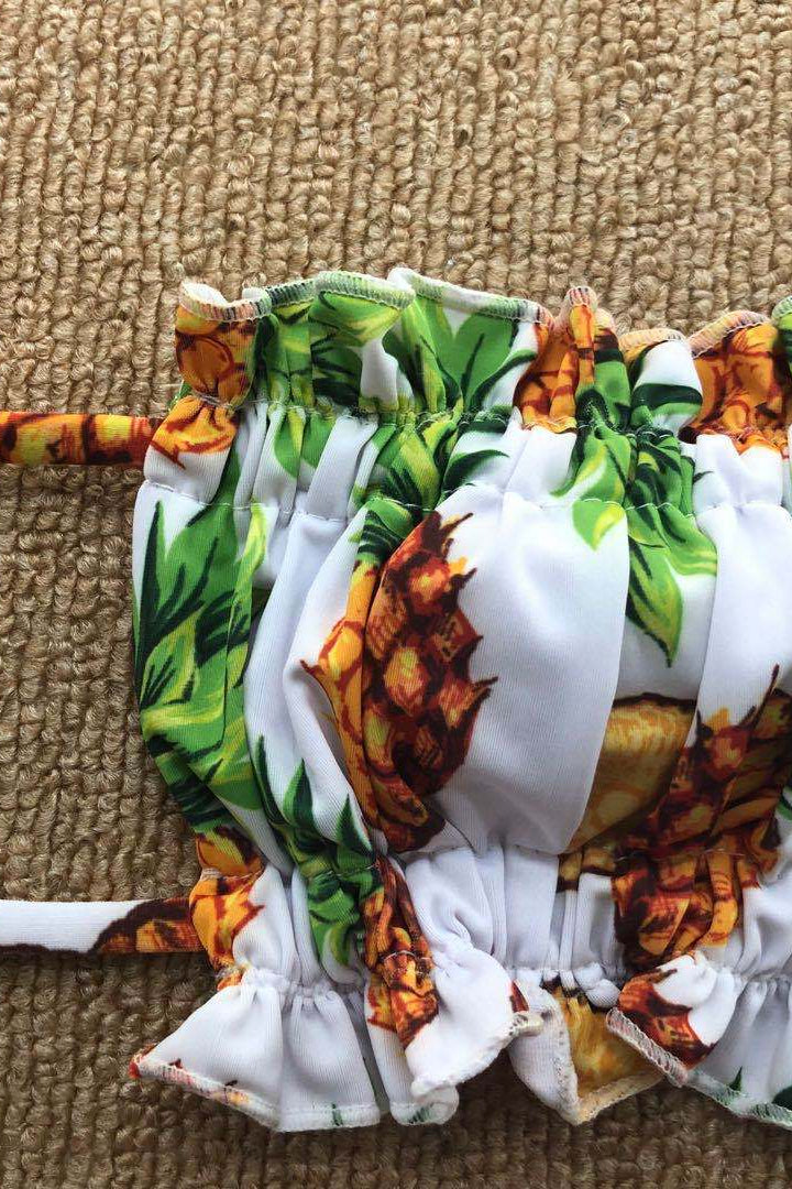 Bikini tropical floral women