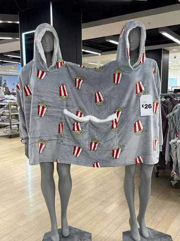 Popcorn Double Home Pajamas Creative Niche Design