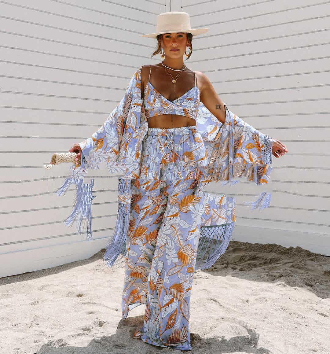 Long Sleeve Floral Sun Protection Shirt Women