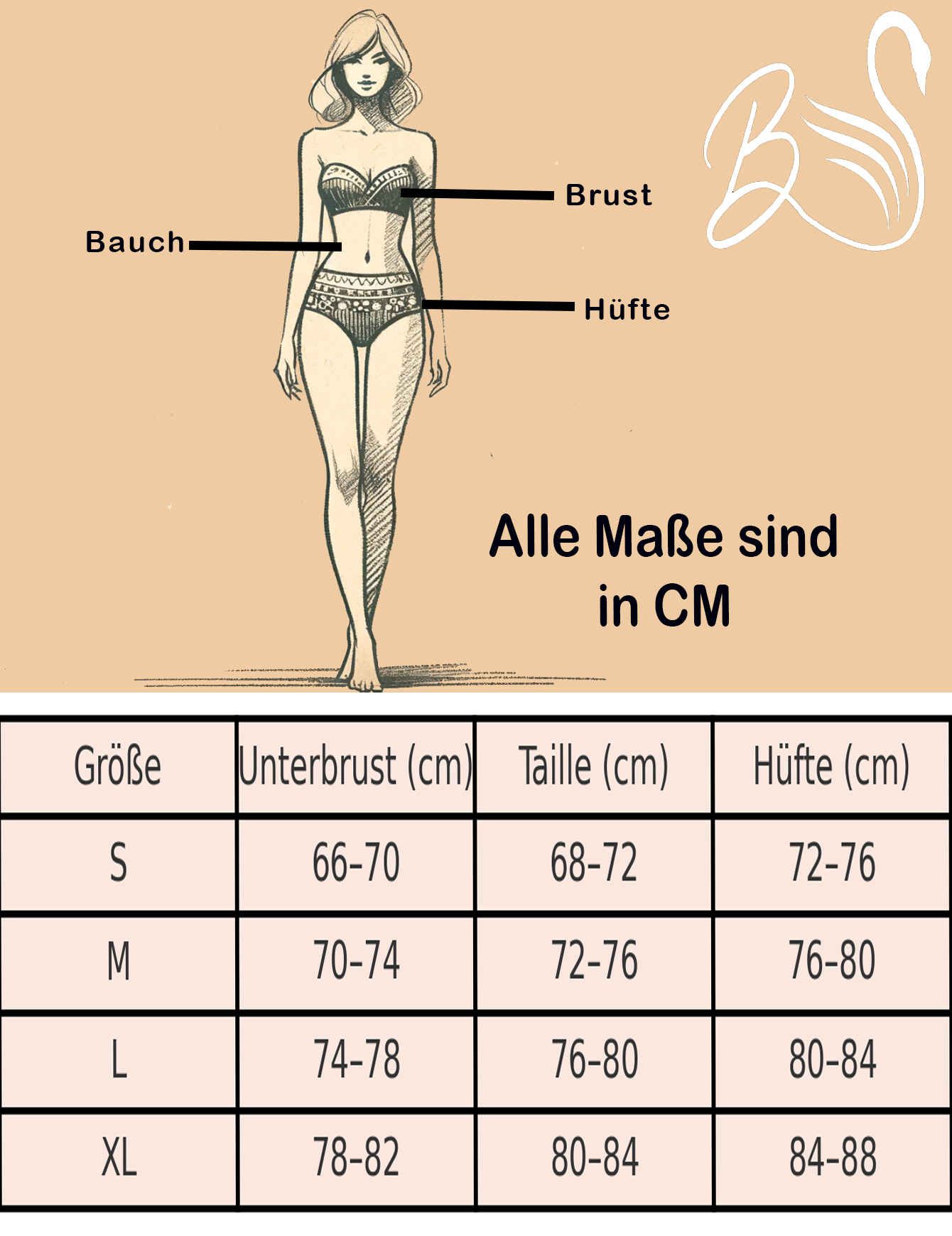 High Waisted Sexy Split Bikini