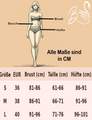 Bikini mit Push Up mustern