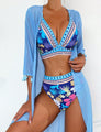 Bikini Blumenmuster-3 Teilig Must Have 2024