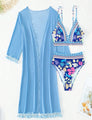 Bikini Blumenmuster-3 Teilig Must Have 2024