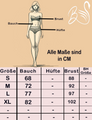 Bikini  2024 mit Schnürung Knittedlook