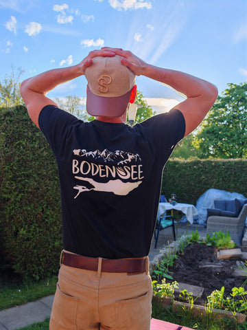 Bodensee weiß 2.1 Rücken - Premium Shirt