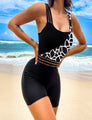 Badeanzug Damen mit kurzer Hose
