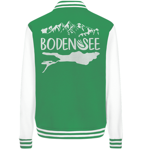 Bodensee weiß 2.1 Rücken - College Jacket
