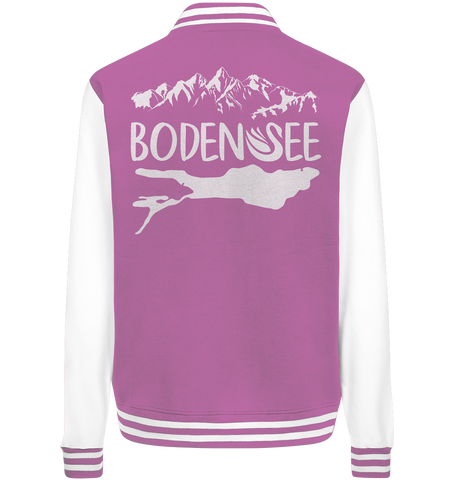 Bodensee weiß 2.1 Rücken - College Jacket