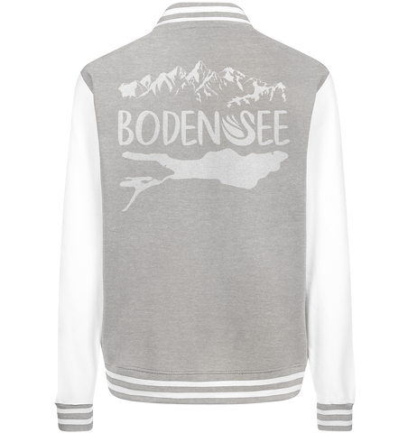 Bodensee weiß 2.1 Rücken - College Jacket