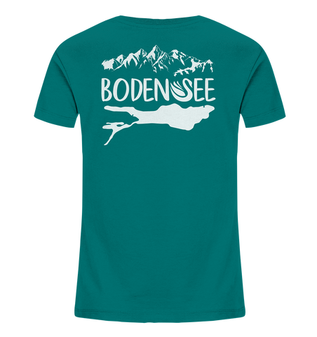 Bodensee weiß 2.1 Rücken - Kids Organic Shirt