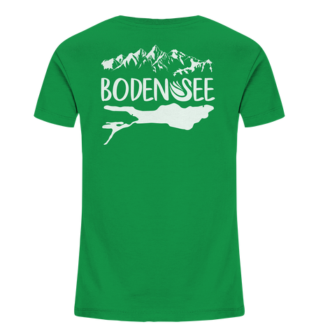 Bodensee weiß 2.1 Rücken - Kids Organic Shirt