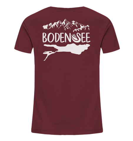 Bodensee weiß 2.1 Rücken - Kids Organic Shirt