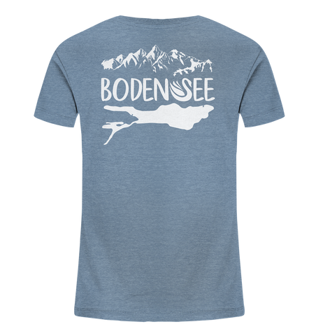 Bodensee weiß 2.1 Rücken - Kids Organic Shirt