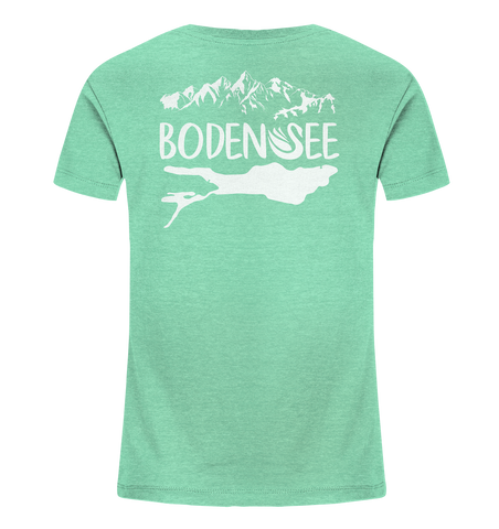 Bodensee weiß 2.1 Rücken - Kids Organic Shirt