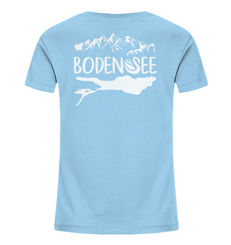 Bodensee weiß 2.1 Rücken - Kids Organic Shirt