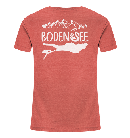 Bodensee weiß 2.1 Rücken - Kids Organic Shirt