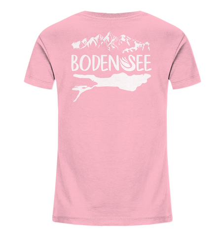 Bodensee weiß 2.1 Rücken - Kids Organic Shirt