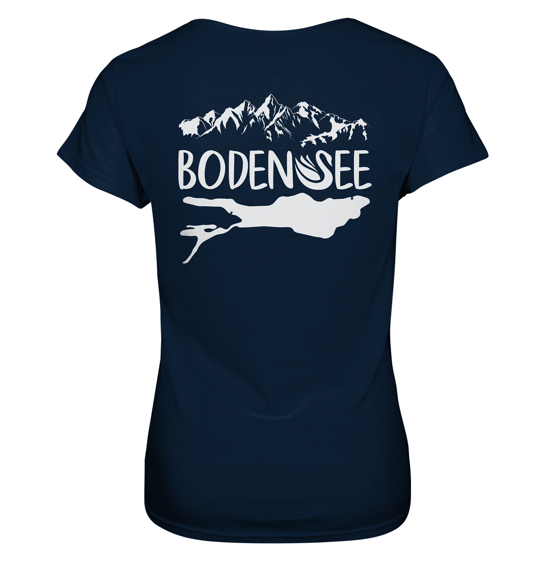 Lake Constance Panorama T-Shirt for Women