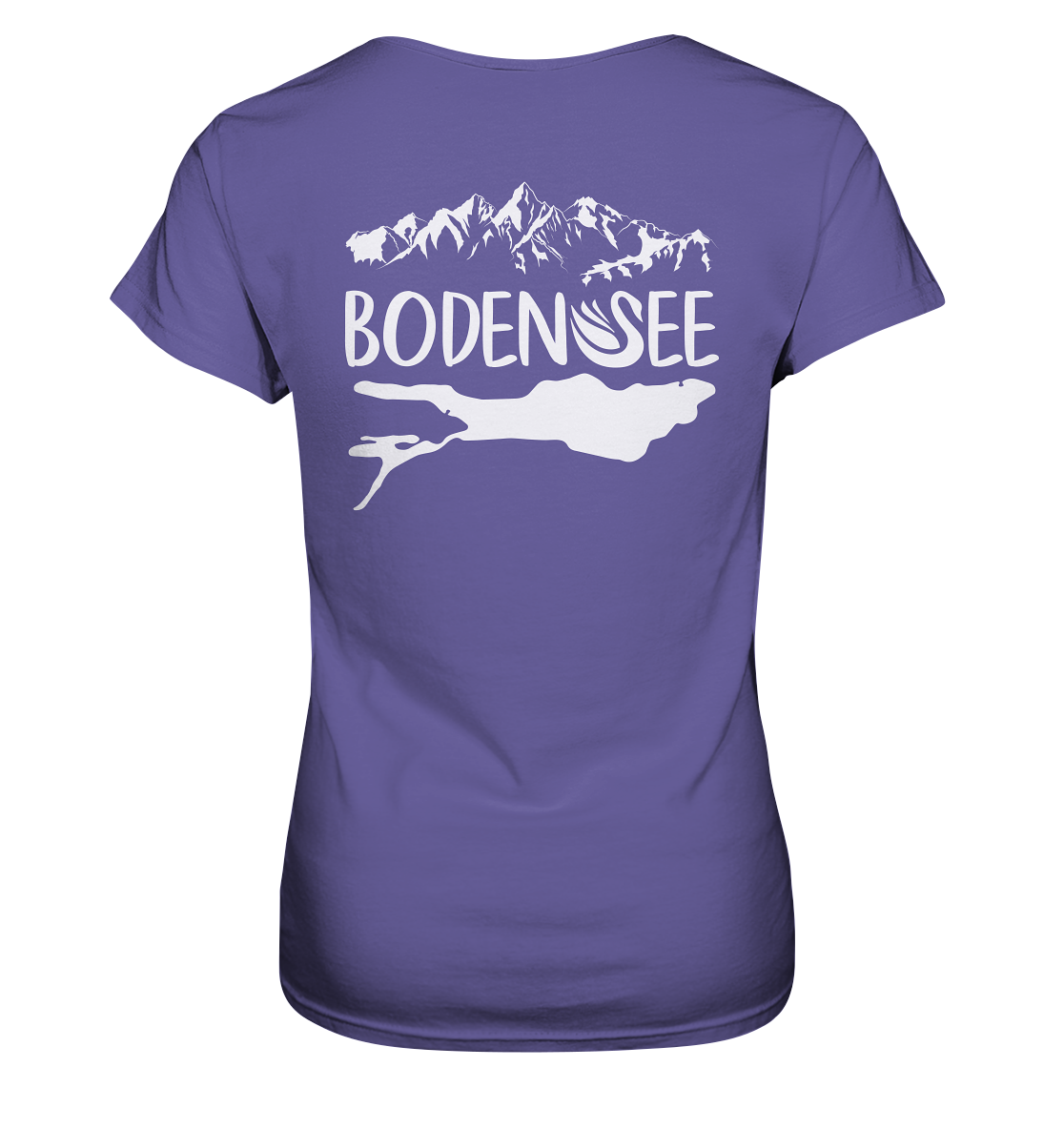 Lake Constance Panorama T-Shirt for Women