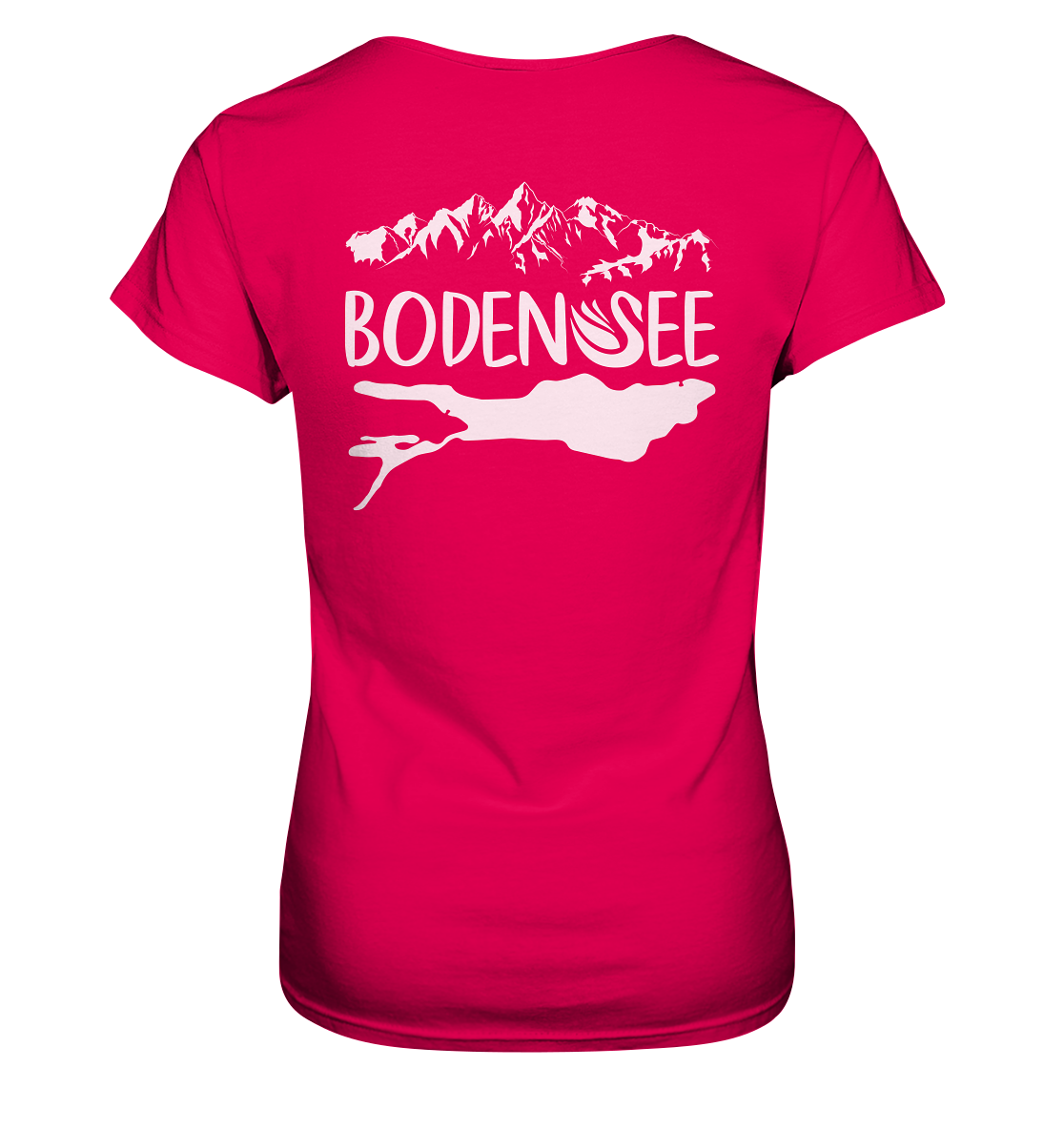 Lake Constance Panorama T-Shirt for Women