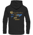 Schwäbisches Meer Rückseite - Organic Hoodie