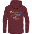 Schwäbisches Meer Rückseite - Organic Hoodie