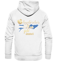 Schwäbisches Meer Rückseite - Organic Hoodie