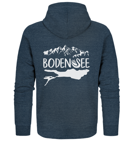 Bodensee weiß 2.1 Rücken - Organic Zipper