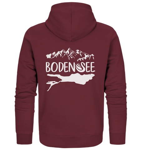 Bodensee weiß 2.1 Rücken - Organic Zipper