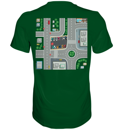 Dad T-Shirt Play Streets City Map