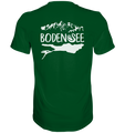 Bodensee weiß 2.1 Rücken - Premium Shirt